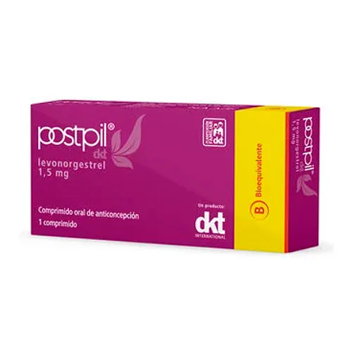 Postpil® Levonorgestrel 1,5 mg Comprimido único